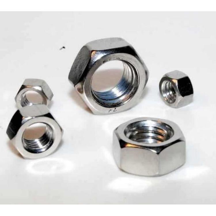 HEX NUT ZINC PLATED